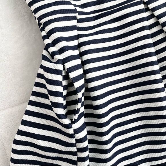 Sans Souci Nautical Stripe Strapless Dress Size Medium - Picture 3 of 9